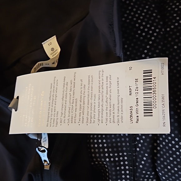 LULULEMON Race With Grace Special Edition 1/2 Zip - Picture 3 of 8